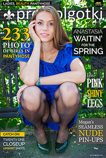 pantyhose girl in pro-kolgotki 01-2016 magazine pantyhose girls magazine - pro-kolgotki 01-2016